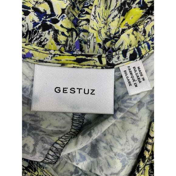 Gestuz 'Minuly' Green Midi Dress Size XL - Picture 4 of 5